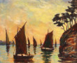 Robert Le RHUN (1936-2006) "Vieux gréeme
