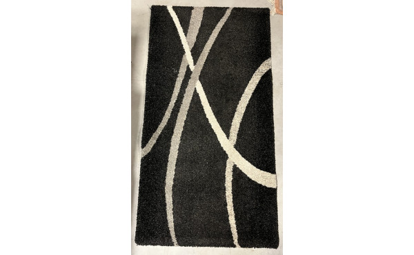 Tapis mécanique moderne en laine dans le
