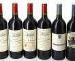Lot de 6 bouteilles de BORDEAUX: - 4 B 