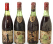 Lot de 4 bouteilles anciennes, sortie de