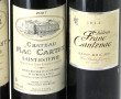 Lot de 3 bouteilles de BORDEAUX: - 2 B 