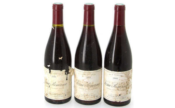 3 B VOSNE ROMANEE 2001 Guérin et Blois (