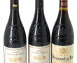 Lot de 3 bouteilles CHATEAUNEUF DU PAPE: