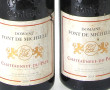 Lot de 3 bouteilles CHATEAUNEUF DU PAPE: