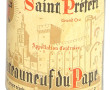 Lot de 3 bouteilles: - 1 B CHATEAUNEUF 