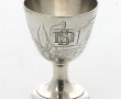 CHRISTOFLE - Coquetier en métal argenté 