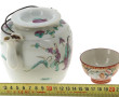 CHINE fin XIXème - Théière en porcelaine