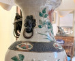 CHINE - Vase NANKIN, H 45 cm, monté en l