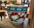 CHINE - Vase NANKIN, H 45 cm, monté en l