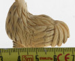 CHINE Xxème - Netsuké en forme de poule
