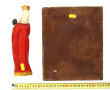 Ste Vierge, sujet en bois sculpté polych
