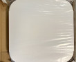 Petite table basse en plastique blanc Si