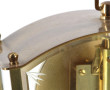 Pendulette en médal doré et balancier ro