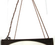 Suspension de forme rectangulaire en boi