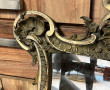 Miroir rocaille en bois et stuc (qqs pet