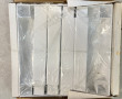 Lot de 2 tables en plastique blanc SICOP