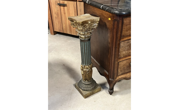 Selette en forme de colonne en résine, H