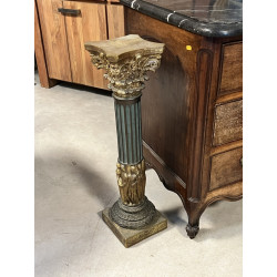 Selette en forme de colonne en résine, H