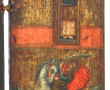 ICONE en TRIPTYQUE - Icône peinte sur bo