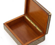 Coffret en marqueterie et incrustation d