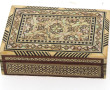 Coffret en marqueterie et incrustation d