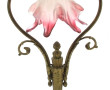 Lampe à poser de style Louis XVI en lait