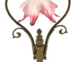 Lampe à poser de style Louis XVI en lait