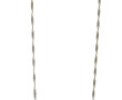 Collier 2 rangs à maille torsadée en arg
