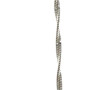 Collier 2 rangs à maille torsadée en arg