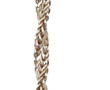 Collier à maille torsadée en argent 925è