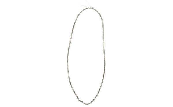 Chaîne maille gourmette en argent 925ème