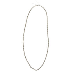 Chaîne maille gourmette en argent 925ème