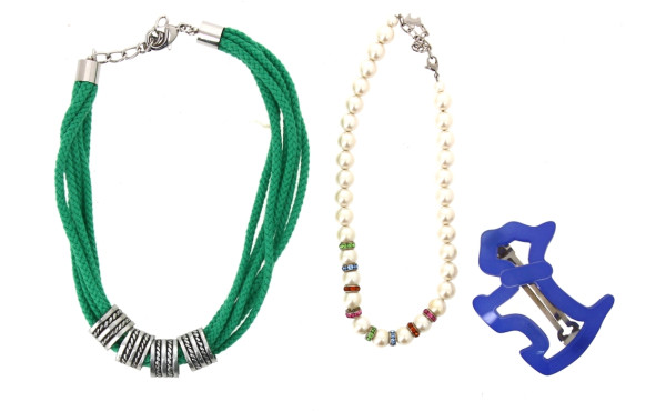 AGATHA PARIS - 3 articles : 1 collier, c