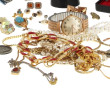 Lot de bijoux fantaisie et qq montres br