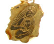 Pendentif en or jaune signe "Gémeaux", p