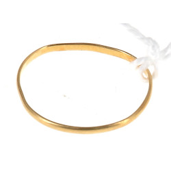 Alliance en or jaune 18 carats, plus de 