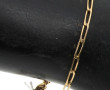 Bracelet en or jaune 18 cts maille allon