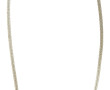 Collier maille plate en argent 925ème, p