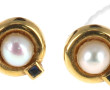Paire de BO en or jaune 18 cts, poinçon 