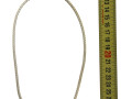 Collier maille plate en argent 925ème, p