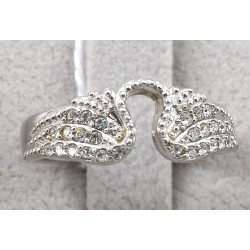 ZADIG & VOLTAIRE - Bague en argent et st
