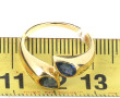 Bague jonc en or jaune 18 carats, poinço