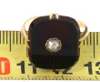 Bague ancienne en or jaune 18 cts, poinç
