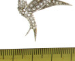 Broche ancienne en forme d'oiseau, en or
