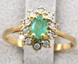 Bague en or jaune 18 cts, poinçon tête d