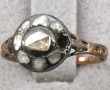 Bague fin XVIIIè ou début XIXè en or ros