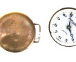 Boîtier de montre or 9 cts, poids 1,70 g