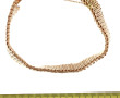 Bracelet en or jaune 18 carats, avec cha