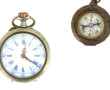 Montre de gousset en plaqué or avec chaî