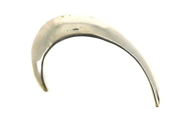 Broche stylisée en argent 925ème, poids 